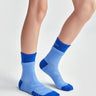 Layered Quarter Cushion Socks **26-31**